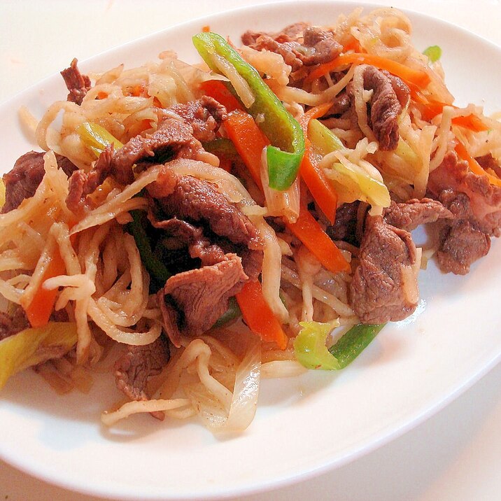 牛肉と切干大根★甘辛炒め~♪